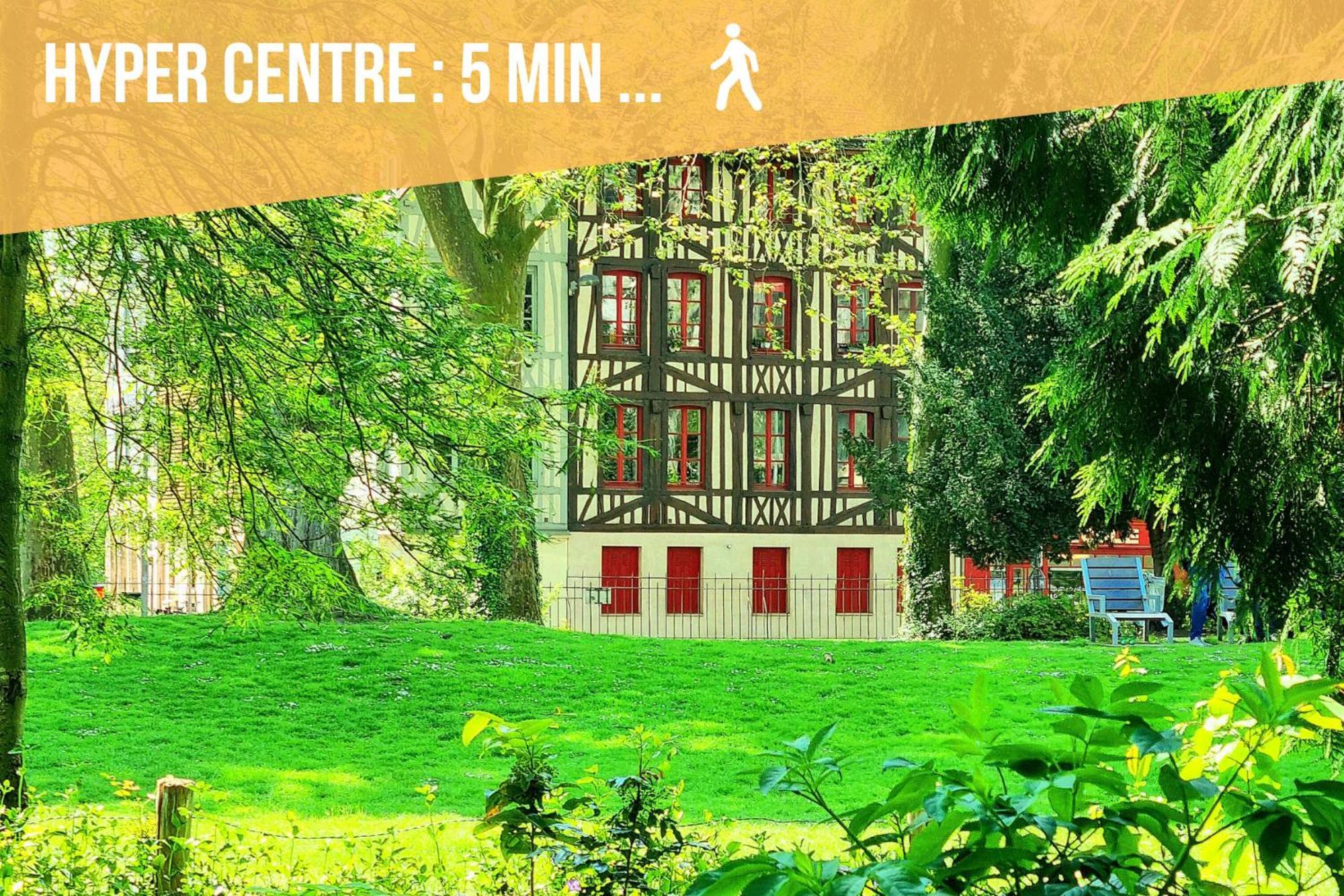 Le Fruit Defendu "Love Room" Jacuzzi Centre Ville Rouen Exterior photo